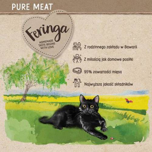 Korzystny pakiet Feringa Pure Meat Menu, 12 x 410 g Jagnięcina z ziemniakami i ożanką