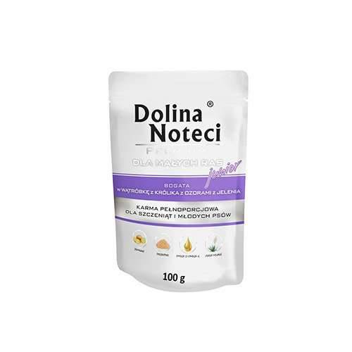 Dolina Noteci JUNIOR bogata w wątróbkę z królika 10x100 g
