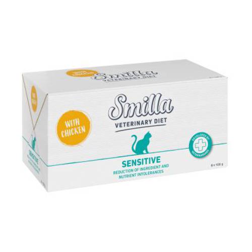 Smilla Veterinary Diet Sensitive, kurczak 8 x 100 g