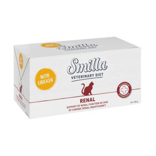 Smilla Veterinary Diet Renal, kurczak 24 x 100 g