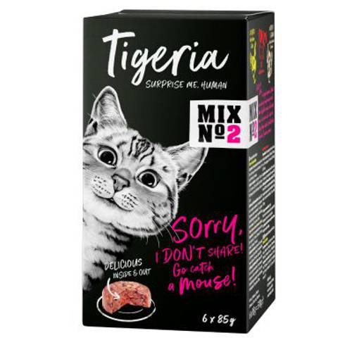 Tigeria, 6 x 85 g  Łosoś z nadzieniem z batatów