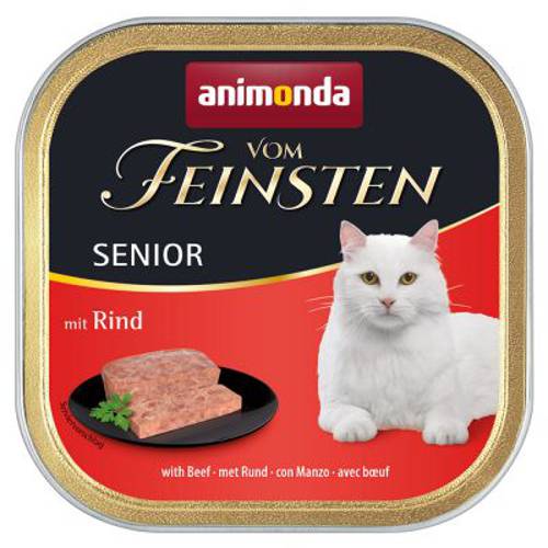 Animonda vom Feinsten Senior, 6 x 100 g Z jagnięciną