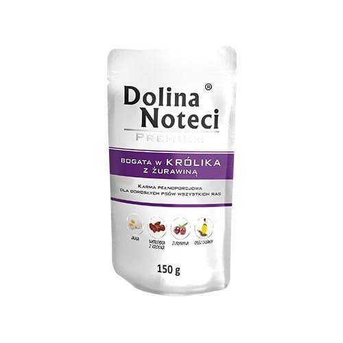 Dolina Noteci Premium Bogata w Królika z Żurawiną 10x150g