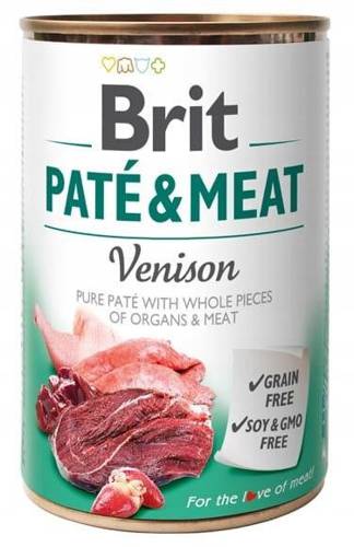 Brit Pate&Meat z dziczyzną 6x400g
