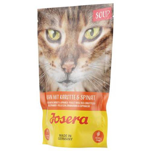 Josera Soup, 16 x 70 g Kurczak z marchwią i szpinakiem