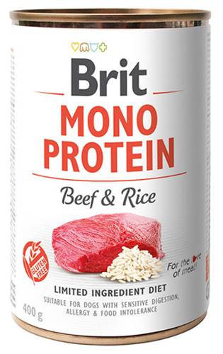 Brit Mono Protein Beef&Rice 6x400g