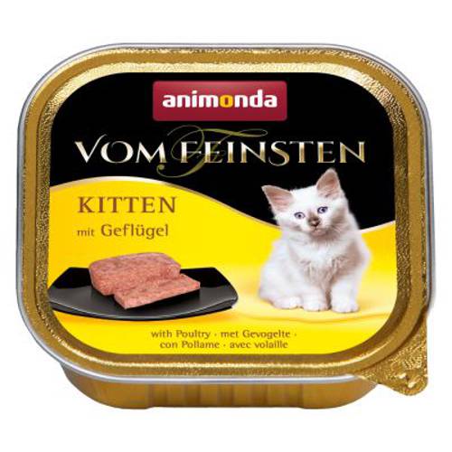 Megapakiet Animonda vom Feinsten Kitten, 30 x 100 g Z wołowiną