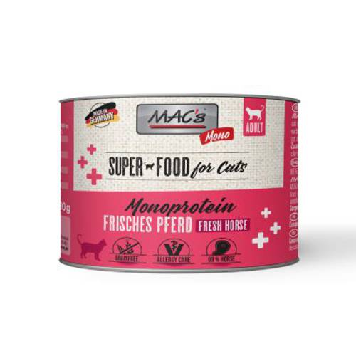 Megapakiet MAC´s Cat Mono Sensitive karma dla kota, 24 x 200 g Indyk