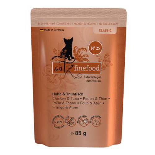 Mieszany pakiet catz finefood w saszetkach, 12 x 85 g Pakiet 2
