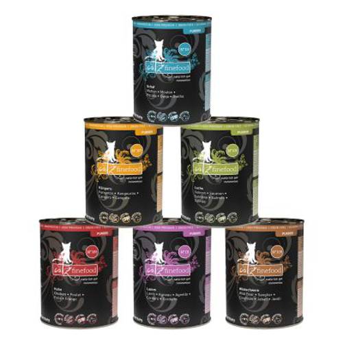 catz finefood Purrrr w puszkach, 12 x 400 g / 375 g No. 103, kurczak (12 x 400 g)