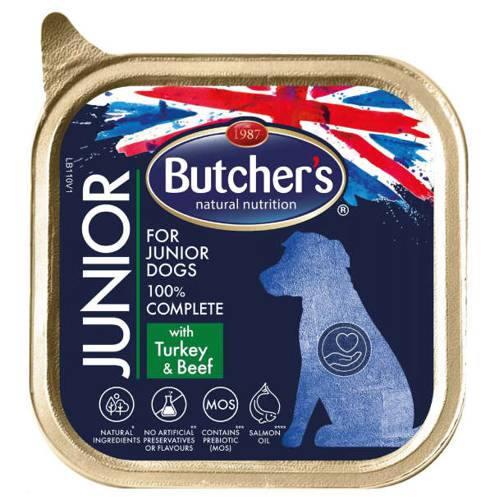 Butcher's Gastronomia Junior z Indykiem i Wołowiną 150g