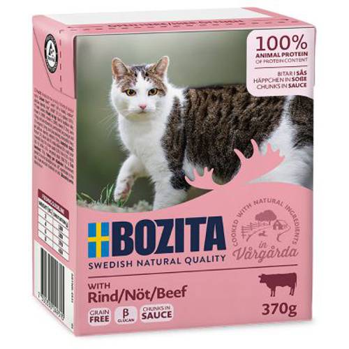 Bozita w sosie, 6 x 370 g Kurczak z indykiem