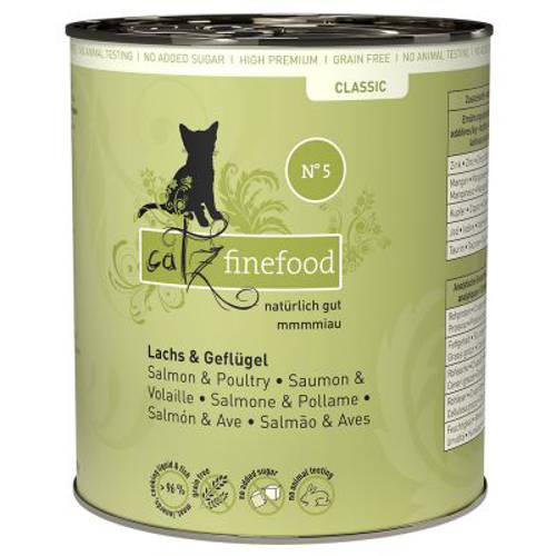 catz finefood w puszkach, 12 x 800 g Drób