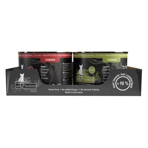 catz finefood Purrrr w puszkach, 12 x 200 g / 190 g No. 111, jagnięcina (12 x 200 g)