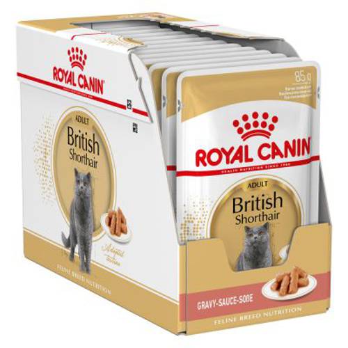Royal Canin Breed British Shorthair Adult w sosie 24 x 85 g