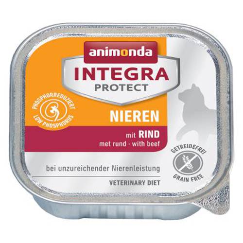 Animonda Integra Protect Adult Renal, tacki, 6 x 100 g Z kurczakiem