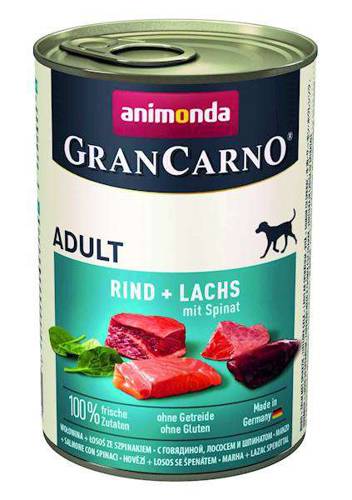 Animonda GranCarno 400g Adult Wołowina i łosoś