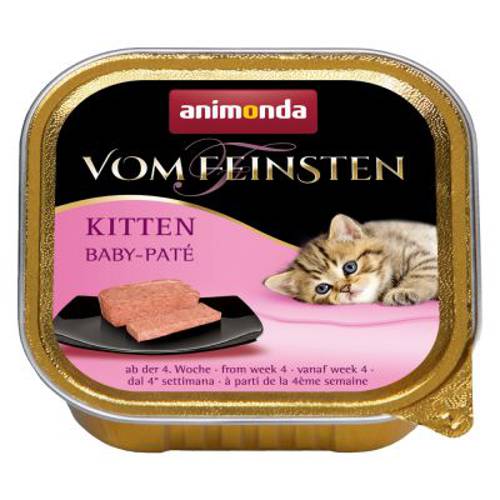 Megapakiet Animonda vom Feinsten Kitten Baby Paté, 30 x 100 g Z naturalną tauryną