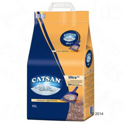 Catsan Ultra żwirek zbrylający się 15 l
