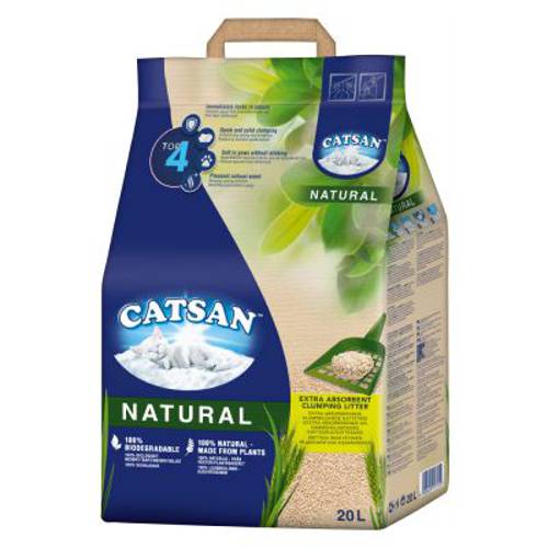 Catsan Natural żwirek zbrylający się 8 l