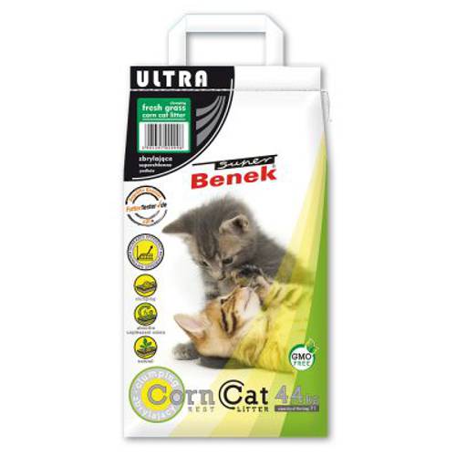 Super Benek CORNCat Ultra Świeża trawa 7 l (ok. 4,4 kg)