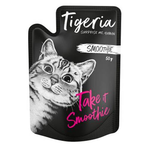 Tigeria Smoothie, 6 x 50 g Tuńczyk i pomidor