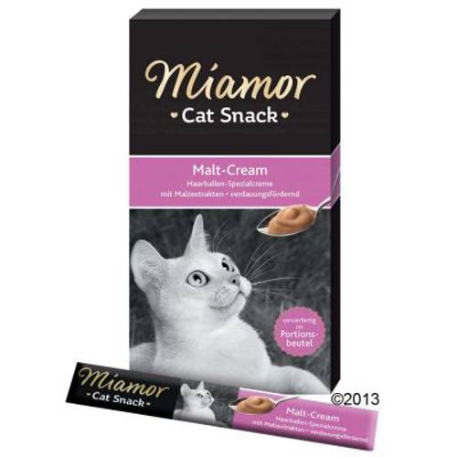 Miamor Cat Snack pasta ze słodem 6 x 15 g