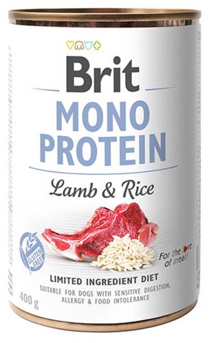Brit Mono Protein 400g Lamb&Rice