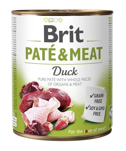 Brit Pate&Meat 800g Duck