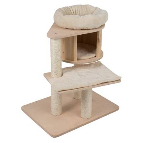 Natural Paradise drapak dla kota Magnolia S Kremowy