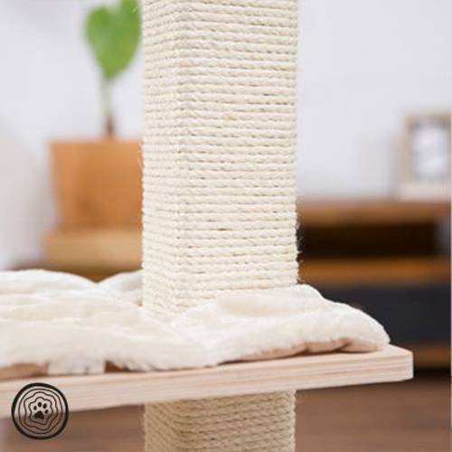 Natural Paradise, drapak dla kota, Orchid M Kremowy