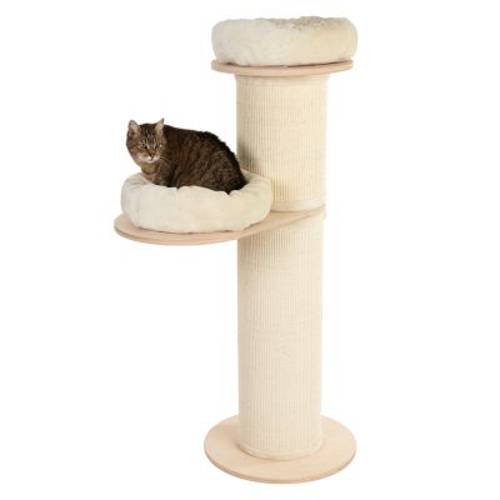 Natural Paradise, słupek do drapania dla kota Jasmine L Kremowy