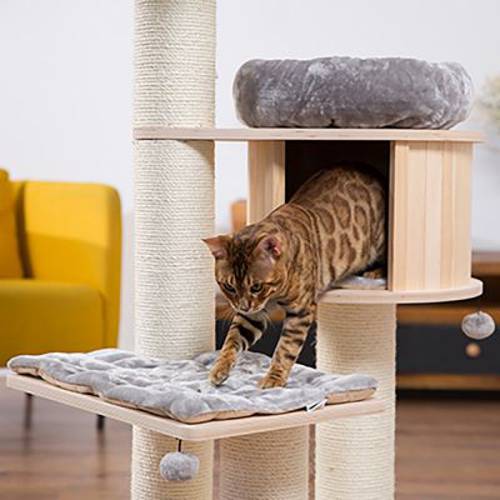 Natural Paradise  drapak dla kota Magnolia XL Plus  Kremowy