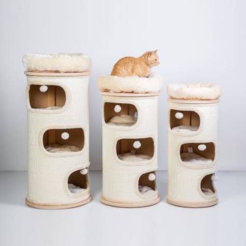 Natural Paradise Primrose wieża dla kota Wys. x Ø: 88 x 39 cm