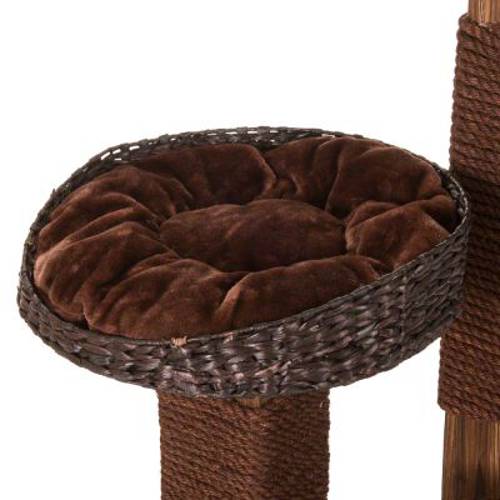 Burned Wood drapak dla kota Dł. x szer. x wys.: 58 x 58 x 139 cm