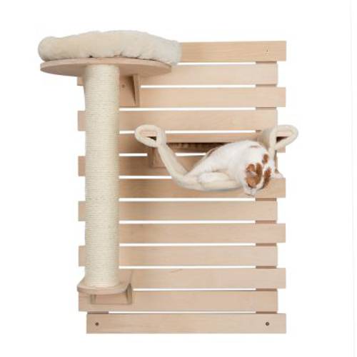 Natural Paradise Kreativ drapak mocowany do ściany Dahlia Kremowy