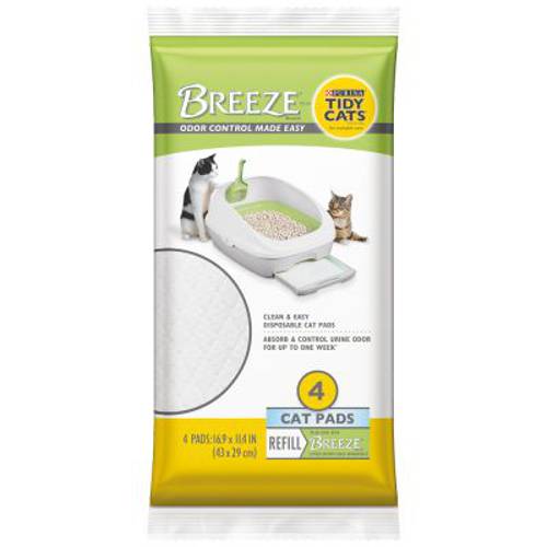 2 + 1 gratis! Purina Tidy Cats Breeze, podkłady lub żwirek Żwirek, 3 x 1,59 kg
