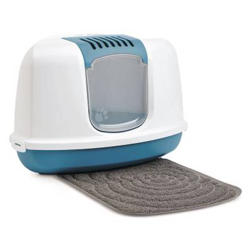 Savic Nestor Corner narożna kuweta dla kota Wymienny filtr węglowy