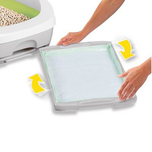 Purina Tidy Cats Breeze komplet z kuwetą i żwirkiem Komplet na start: kuweta + zapas żwirku na 1 miesiąc