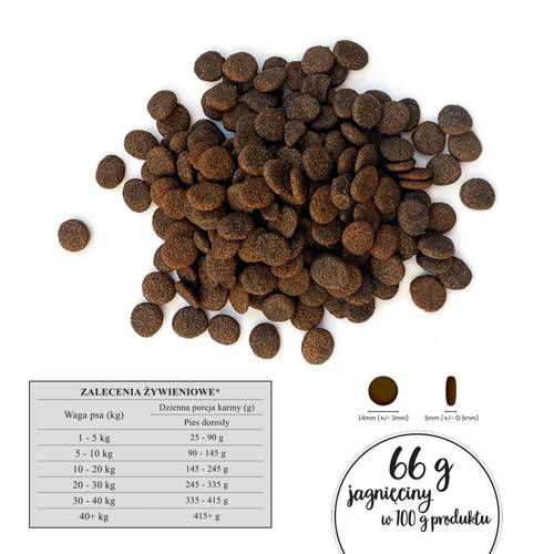 Paka Zwierzaka jagnięcina 9kg