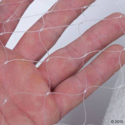 Wzmocniona siatka ochronna w rolce dla kota 75 x 2 m, transparentna