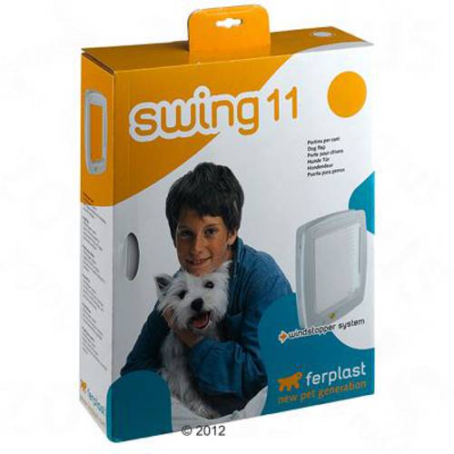 Ferplast  Swing 11 drzwiczki dla kota Białe