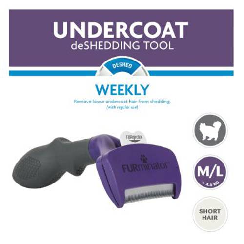 FURminator deShedding Tool dla kota Duże koty / długość sierści do 5 cm