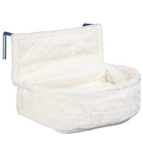 Trixie Przytulny worek legowisko na kaloryfer, białe Dł. x szer. x wys.: 45 × 33 × 30 cm