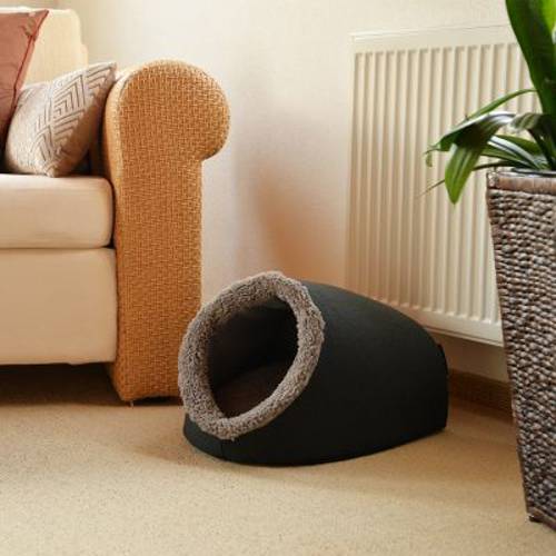 Pawz & Pepper budka Sunny Dł. x szer. x wys.: 45 x 40 x 32 cm, szara