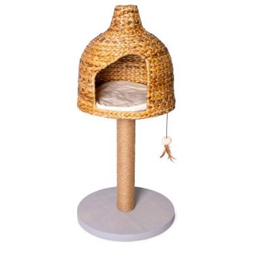 Karlie Banana Leaf drapak dla kota Beżowy