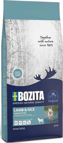 Bozita Lamb&Rice Wheat Free 12kg  + GRATIS