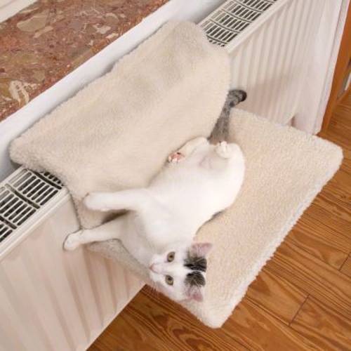 Legowisko termiczne Relax Białe