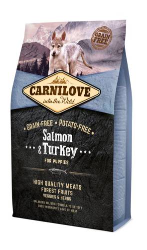 Carnilove Puppy Dog Salmon & Turkey 4kg