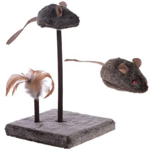 Wild Mouse zestaw interaktywnych zabawek dla kota Zestaw 2 zabawek